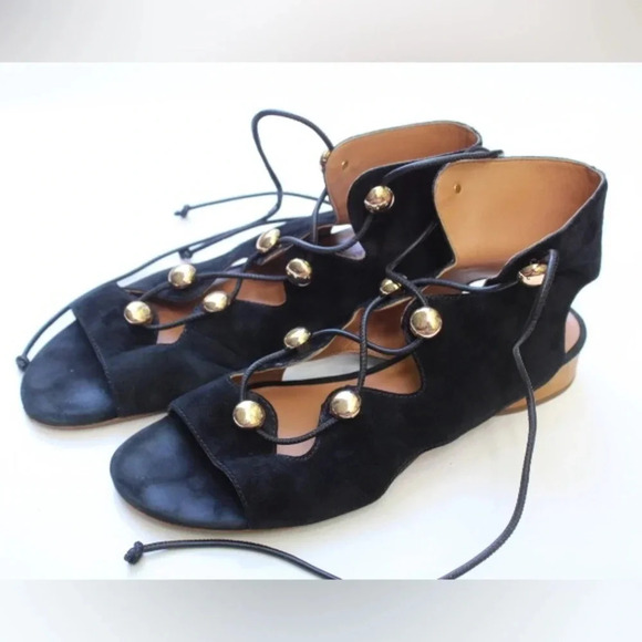 Rebecca Minkoff laced up sandals - Picture 2 of 10